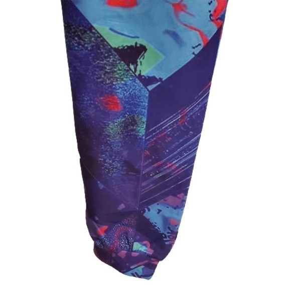 Retro 80's Inspired Paint Splat Colorful Joggers Women's Plus Size 2XL Retro - Picture 7 of 9